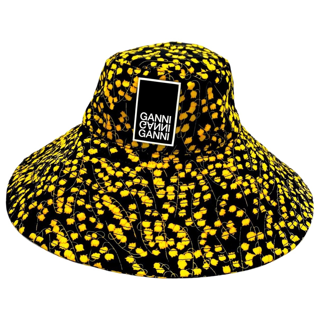 Spring summer 2019 hat Ganni Black size 